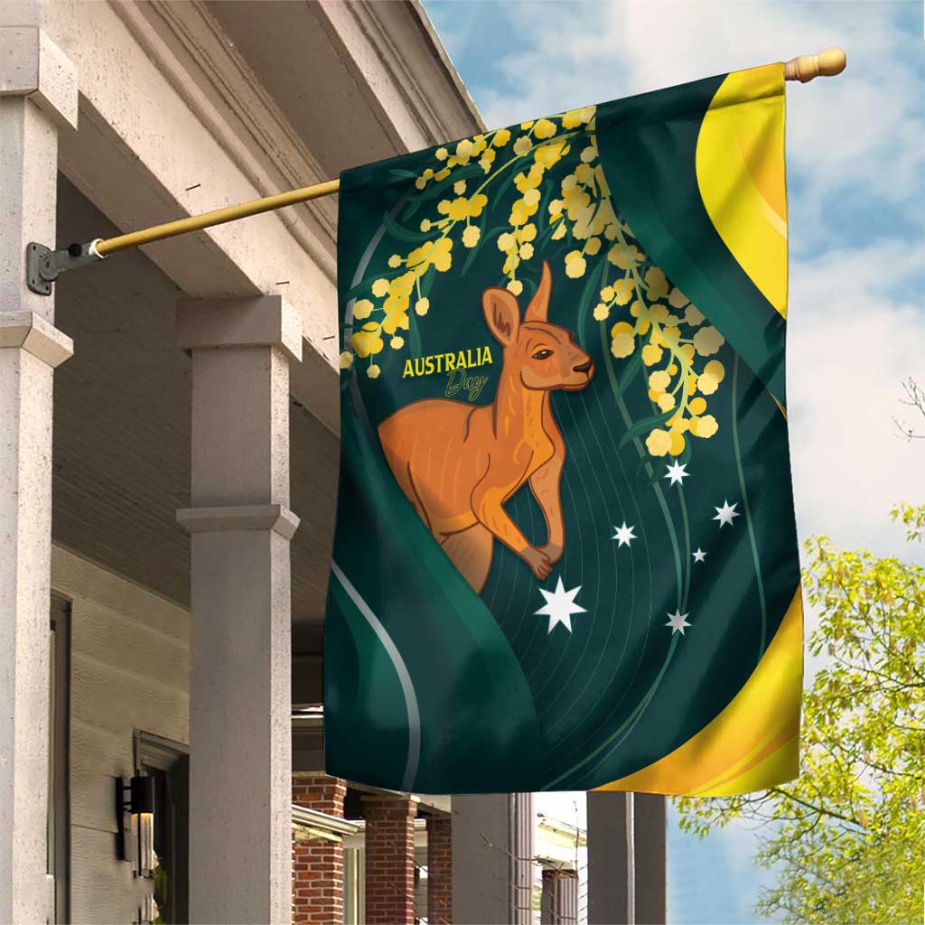 Australia Day Garden Flag Kangaroo National Color