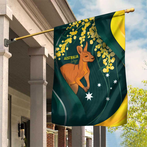 Australia Day Garden Flag Kangaroo National Color