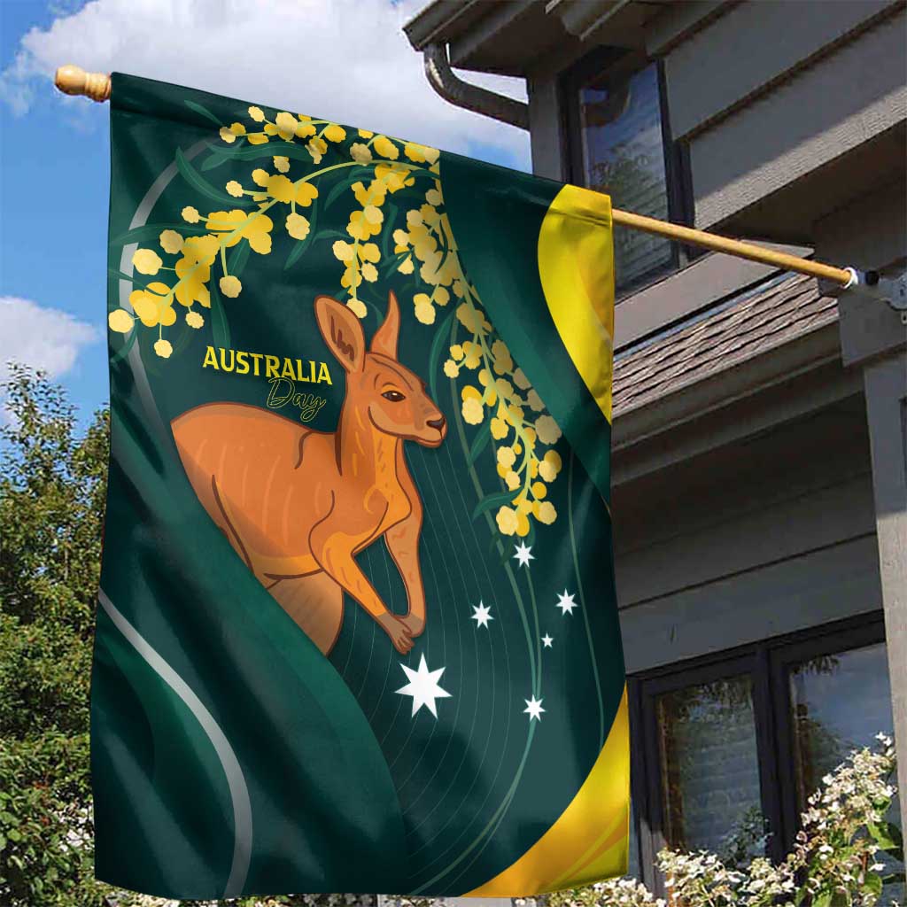 Australia Day Garden Flag Kangaroo National Color