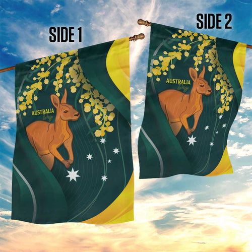 Australia Day Garden Flag Kangaroo National Color