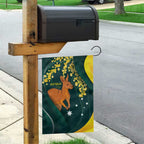 Australia Day Garden Flag Kangaroo National Color