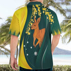 Australia Day Hawaiian Shirt Kangaroo National Color