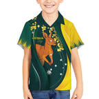 Australia Day Hawaiian Shirt Kangaroo National Color