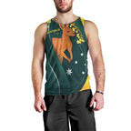 Australia Day Men Tank Top Kangaroo National Color