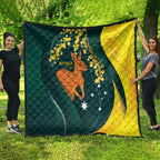 Australia Day Quilt Kangaroo National Color