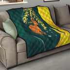 Australia Day Quilt Kangaroo National Color