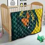 Australia Day Quilt Kangaroo National Color