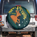 Australia Day Spare Tire Cover Kangaroo National Color