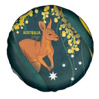 Australia Day Spare Tire Cover Kangaroo National Color