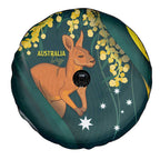 Australia Day Spare Tire Cover Kangaroo National Color