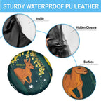 Australia Day Spare Tire Cover Kangaroo National Color