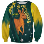Australia Day Sweatshirt Kangaroo National Color