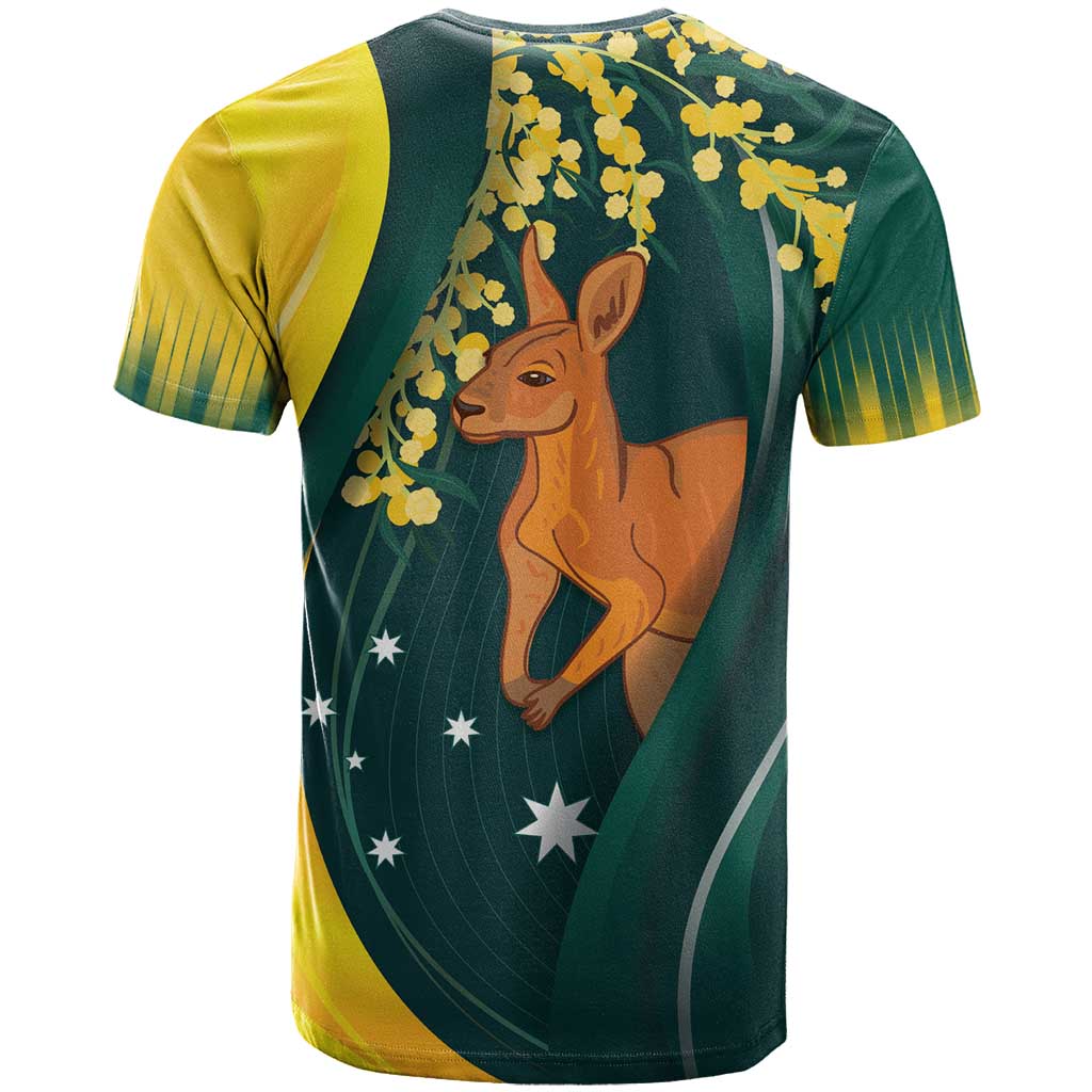 Australia Day T Shirt Kangaroo National Color