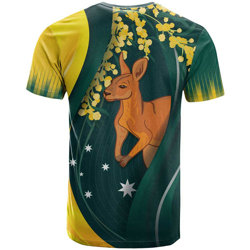 Australia Day T Shirt Kangaroo National Color