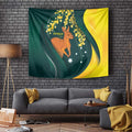 Australia Day Tapestry Kangaroo National Color