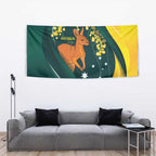 Australia Day Tapestry Kangaroo National Color