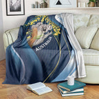 Australia Day Blanket Koala Blue Modern Vibe