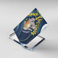 Australia Day Canvas Wall Art Koala Blue Modern Vibe
