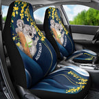 Australia Day Car Seat Cover Koala Blue Modern Vibe