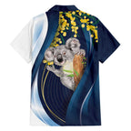 Australia Day Hawaiian Shirt Koala Blue Modern Vibe