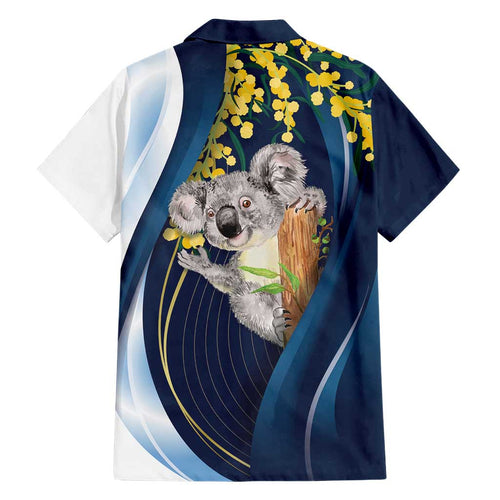 Australia Day Hawaiian Shirt Koala Blue Modern Vibe