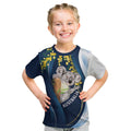 Australia Day Kid T Shirt Koala Blue Modern Vibe