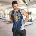 Australia Day Men Tank Top Koala Blue Modern Vibe