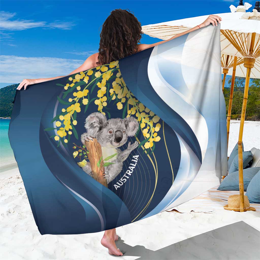 Australia Day Sarong Koala Blue Modern Vibe