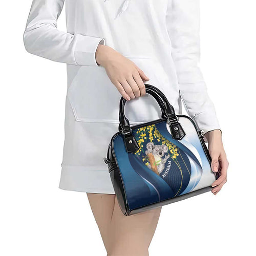 Australia Day Shoulder Handbag Koala Blue Modern Vibe
