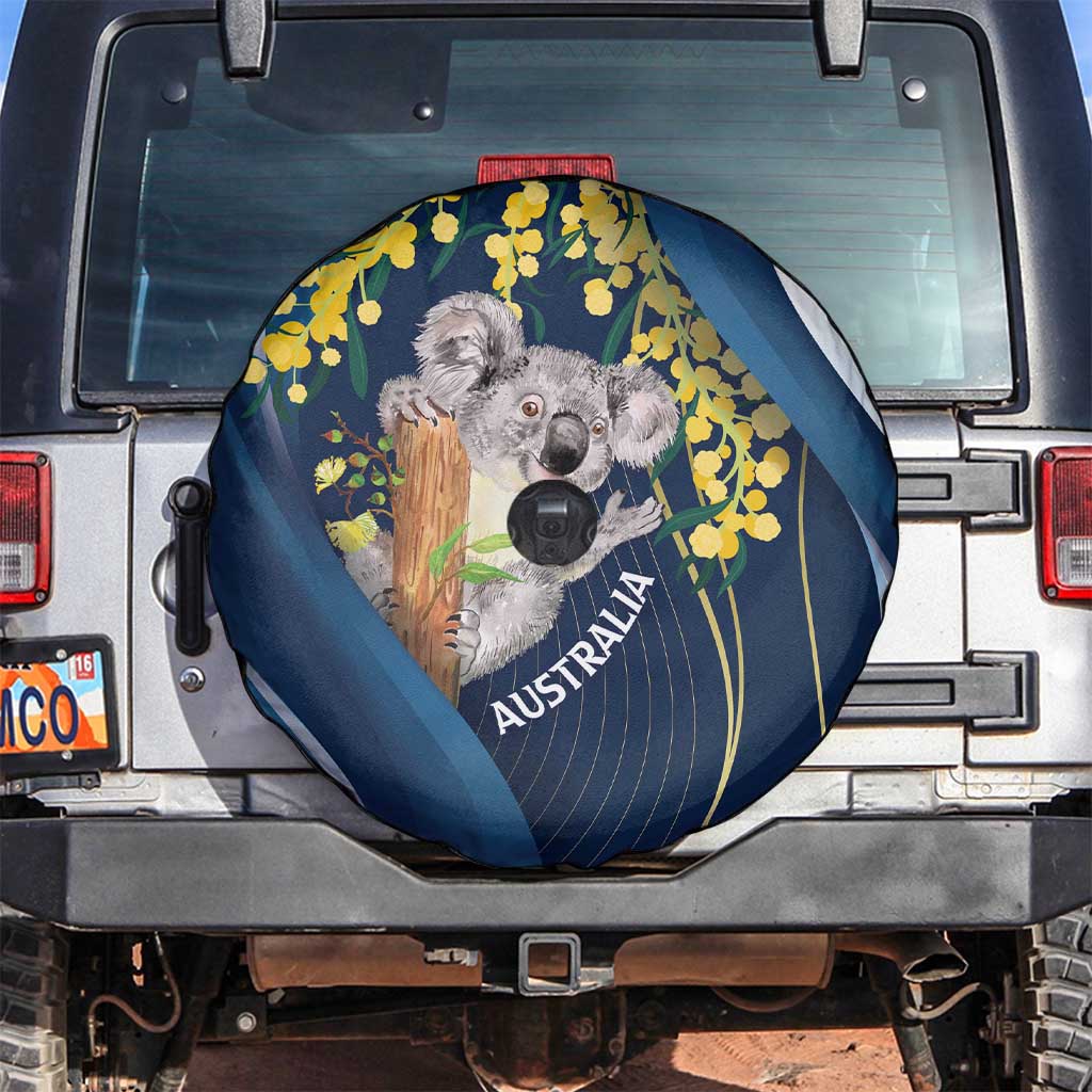 Australia Day Spare Tire Cover Koala Blue Modern Vibe