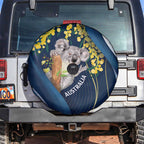 Australia Day Spare Tire Cover Koala Blue Modern Vibe