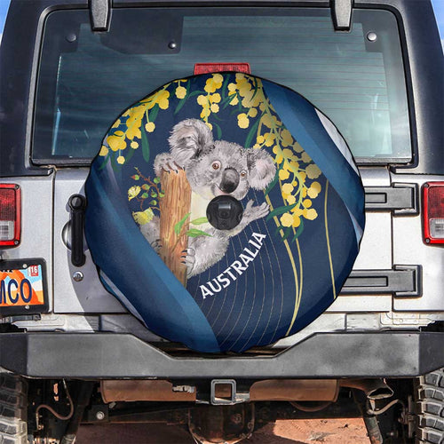 Australia Day Spare Tire Cover Koala Blue Modern Vibe