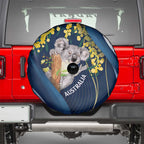 Australia Day Spare Tire Cover Koala Blue Modern Vibe