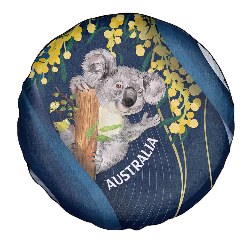 Australia Day Spare Tire Cover Koala Blue Modern Vibe