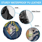 Australia Day Spare Tire Cover Koala Blue Modern Vibe