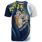 Australia Day T Shirt Koala Blue Modern Vibe
