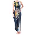 Australia Day Tank Maxi Dress Koala Blue Modern Vibe
