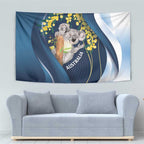 Australia Day Tapestry Koala Blue Modern Vibe