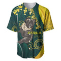 Australia Day Baseball Jersey Koala Aboriginal Art