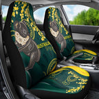 Australia Day Car Seat Cover Koala Aboriginal Art