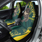 Australia Day Car Seat Cover Koala Aboriginal Art