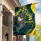 Australia Day Garden Flag Koala Aboriginal Art