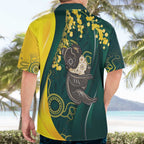 Australia Day Hawaiian Shirt Koala Aboriginal Art