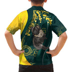 Australia Day Hawaiian Shirt Koala Aboriginal Art