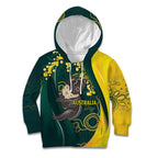 Australia Day Kid Hoodie Koala Aboriginal Art
