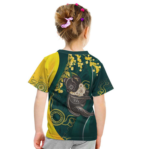 Australia Day Kid T Shirt Koala Aboriginal Art