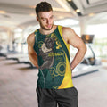 Australia Day Men Tank Top Koala Aboriginal Art