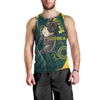 Australia Day Men Tank Top Koala Aboriginal Art
