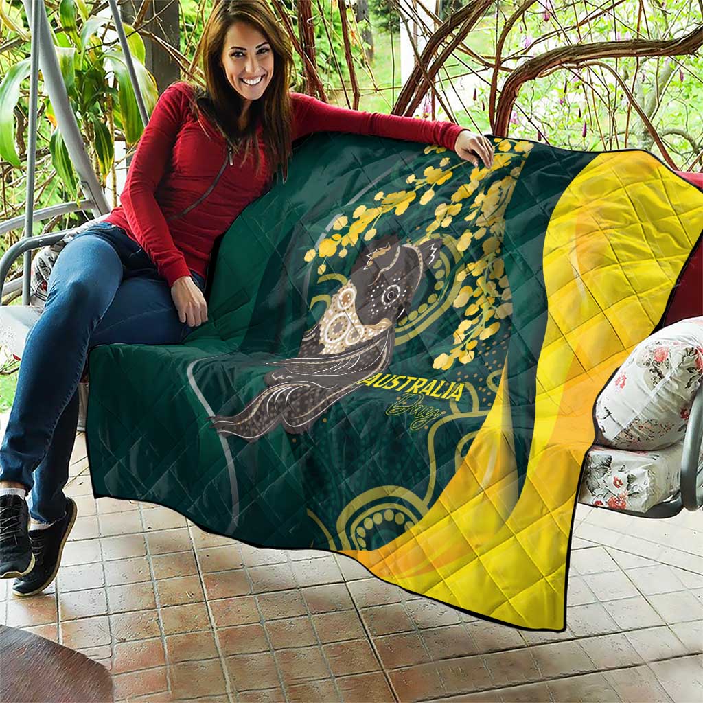 Australia Day Quilt Koala Aboriginal Art