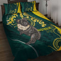 Australia Day Quilt Bed Set Koala Aboriginal Art